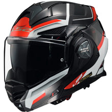 LS2 FF901 Advant X Modular Helmet Spectrum Black White Red