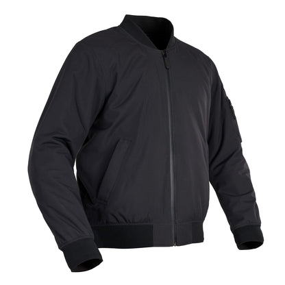Oxford Bomber D2D Mens Jacket Black