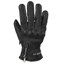 Bike It Amp Mens Leather Glove Black