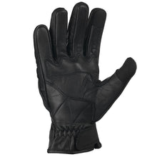 Bike It Amp Mens Leather Glove Black
