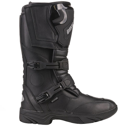 Bike It Triple-Black Mens Adventure Boot