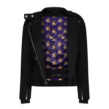MotoGirl Sherrie Black Textile Jacket