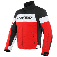 Dainese Saetta D-Dry Jacket White Lava Red Black