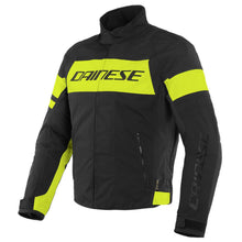 Dainese Saetta D-Dry Jacket Black Fluo Yellow