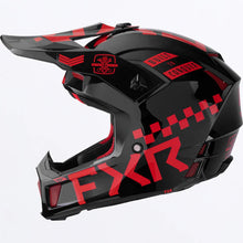 FXR Clutch Gladiator Nuke Red Motocross Helmet