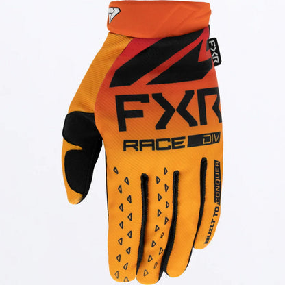 FXR Youth Reflex Motocross Glove Tequila Sunrise