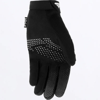 FXR Kids Reflex Motocross Glove Black White