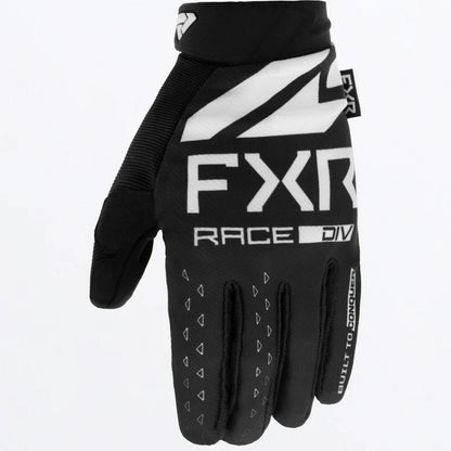 FXR Kids Reflex Motocross Glove Black White