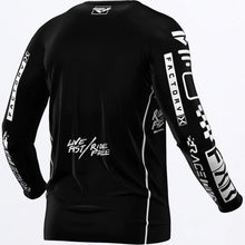 FXR Youth Podium Motocross Jersey Black White