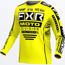 FXR Podium Gladiator Motocross Jersey 24 Yellow Black
