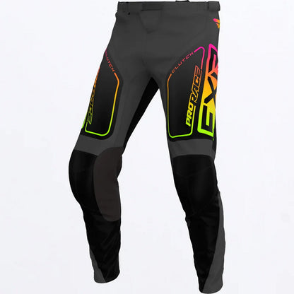 FXR Youth Clutch Motorcross Pants Black Sherbert