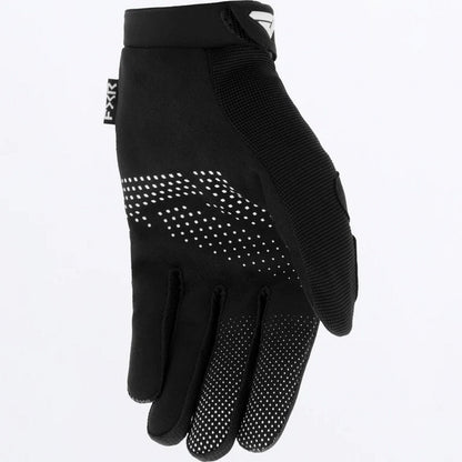 FXR Reflex Motocross Glove Black White