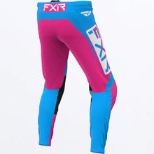 FXR Kids Clutch Motorcross Pants Cyan Pink