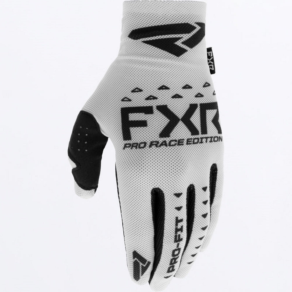 FXR Pro-Fit Air Motocross Glove White Black