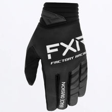 FXR Prime Motocross Glove Black White