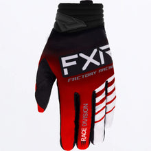FXR Prime Motocross Glove Red Black White