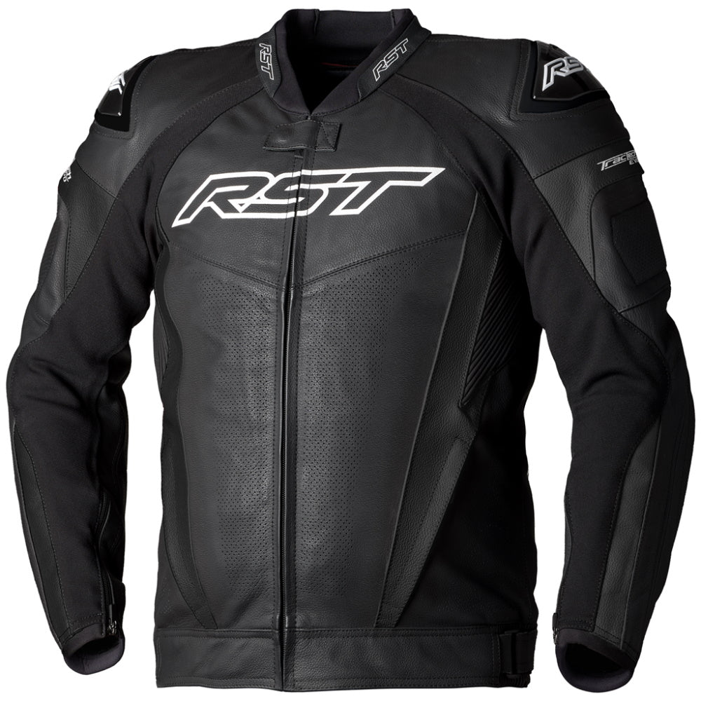 RST Tractech Evo 5 Leather Jacket Black
