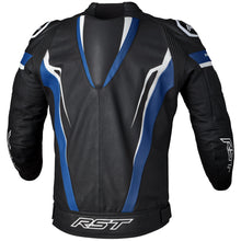 RST Tractech Evo 5 Leather Jacket Black Blue