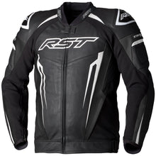 RST Tractech Evo 5 Leather Jacket Black White