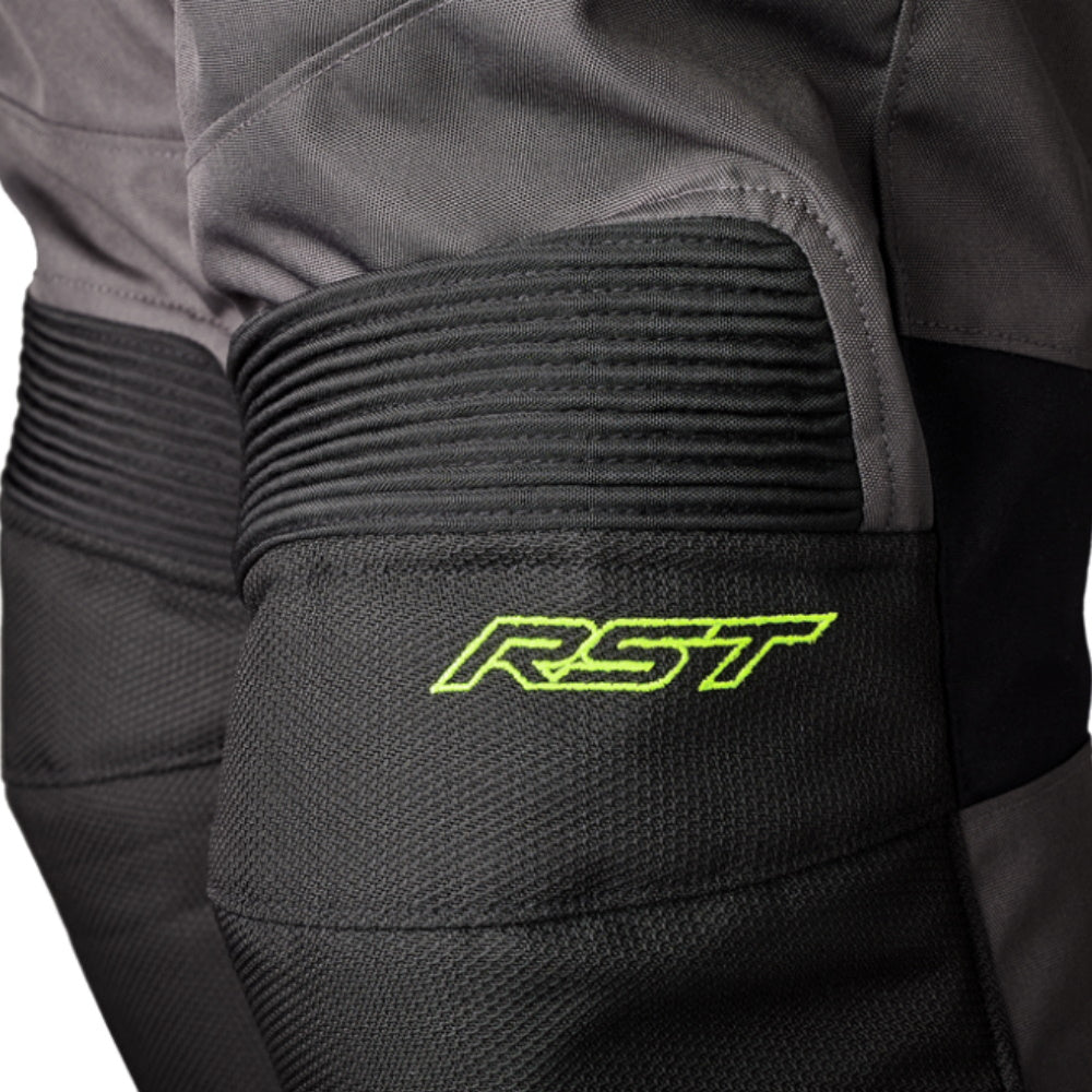 RST Endurance CE Mens Textile Jeans Grey Yellow