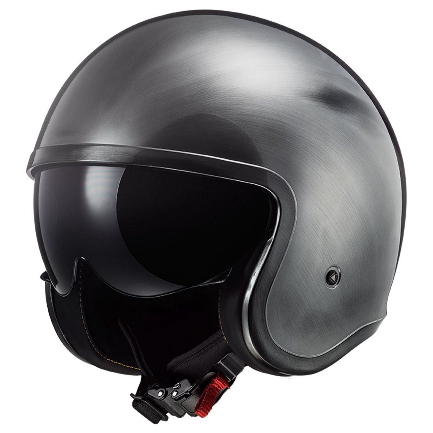 LS2 OF599 Spitfire Jeans Titanium Open Face Helmet
