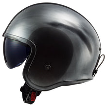 LS2 OF599 Spitfire Jeans Titanium Open Face Helmet