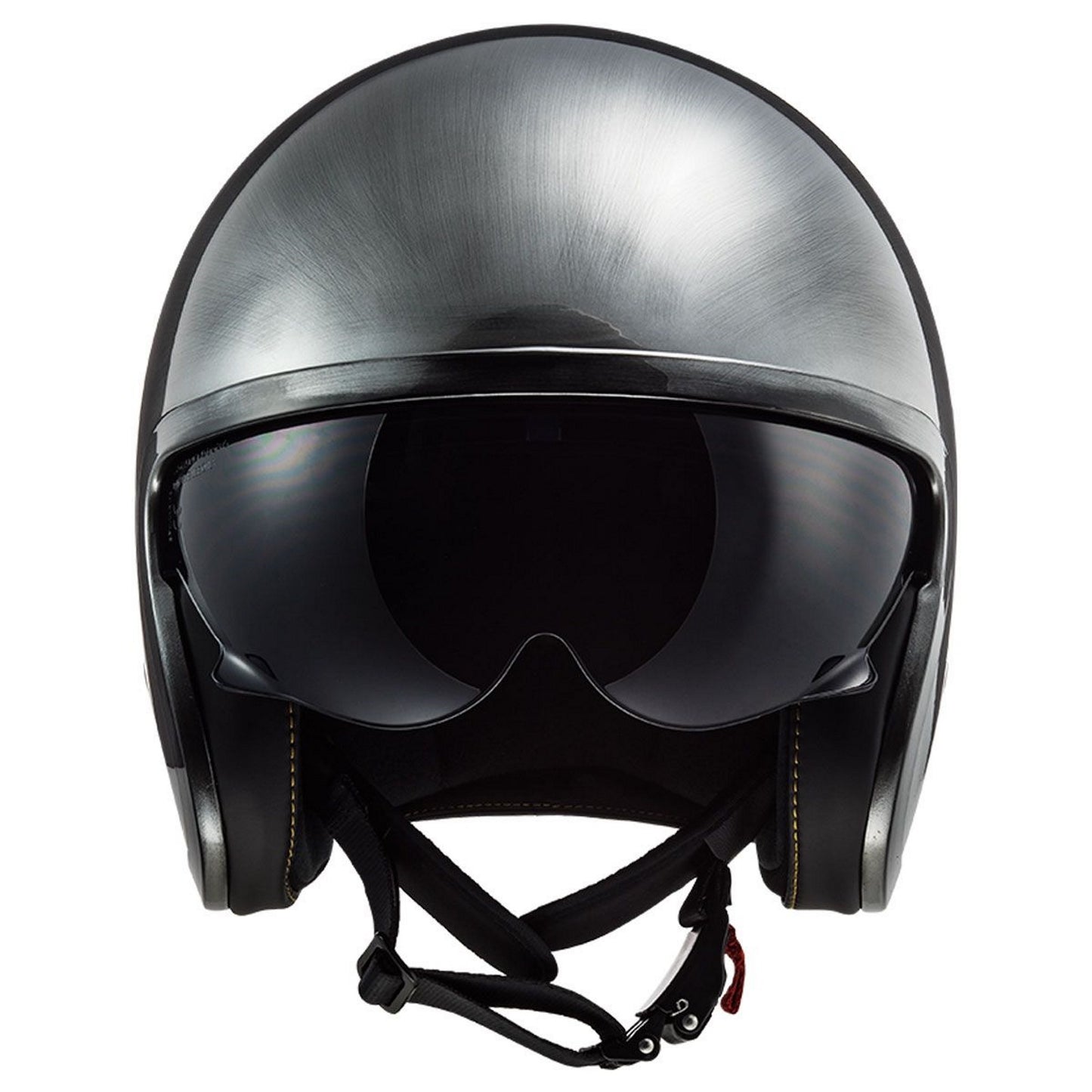 LS2 OF599 Spitfire Jeans Titanium Open Face Helmet
