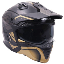 Stealth Fighter Jet Helmet Orbit Gold
