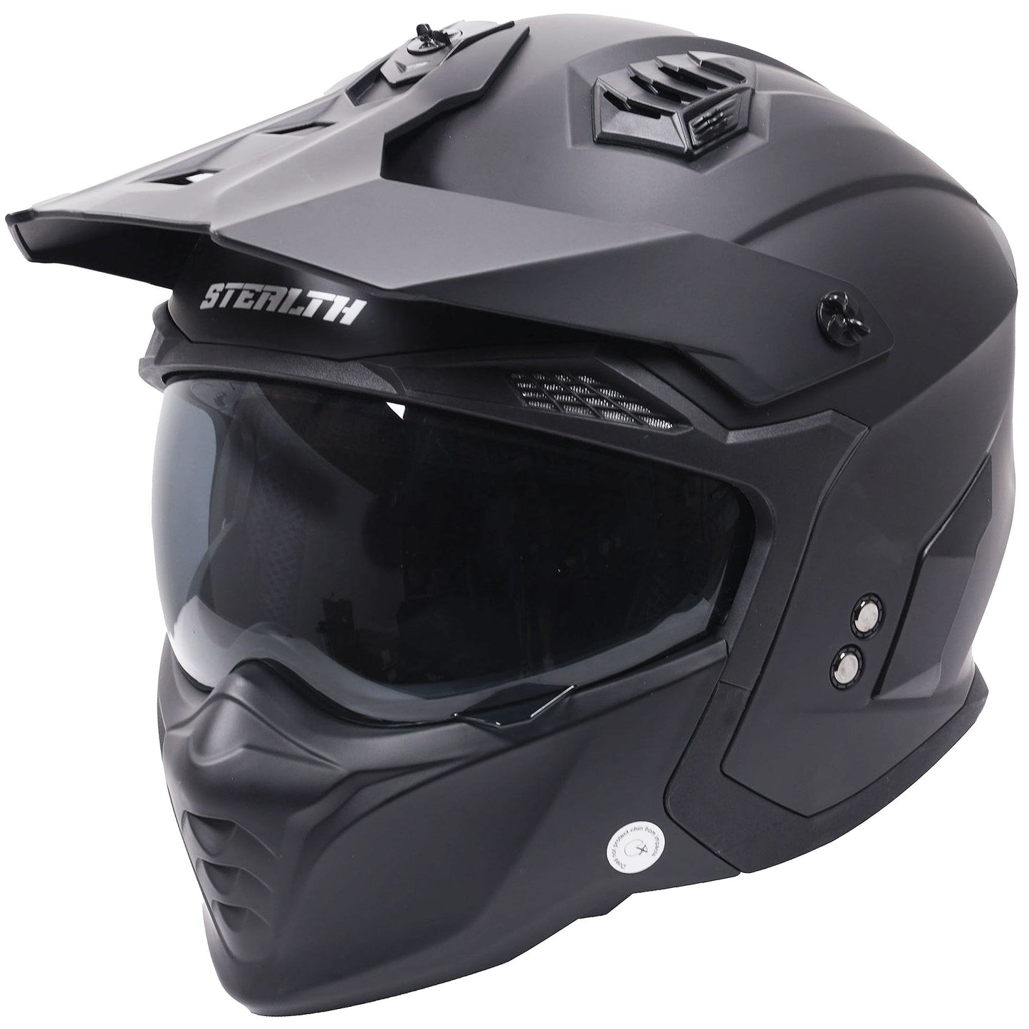 Stealth Fighter Jet Helmet Matt Black