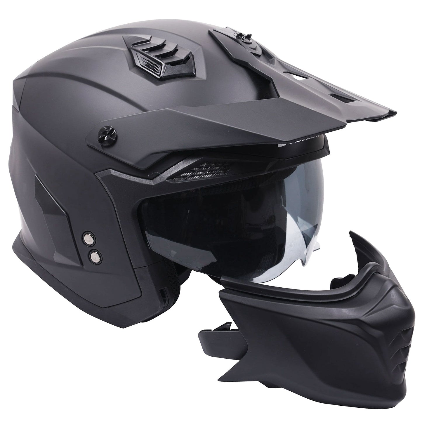 Stealth Fighter Jet Helmet Matt Black