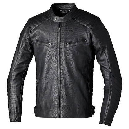 RST Roadster Air Mens Leather Jacket Black