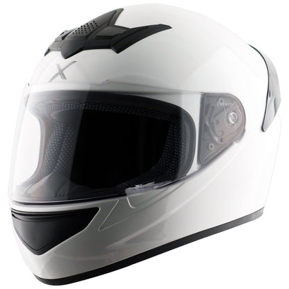 Axor Rage Solid Gloss White Full Face Helmet