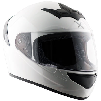 Axor Rage Solid Gloss White Full Face Helmet