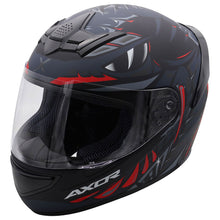 Axor Rage Python Black / Red Full Face Helmet