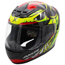 Axor Rage Python Red / Flo Yellow Full Face Helmet