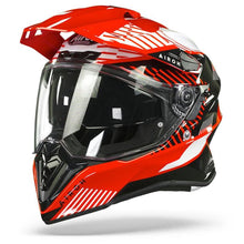 Airoh Commander Red Adventure Helmet