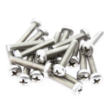 Pack of 20 Screws Pan Head Stainless Steel 5mm x 65mm
