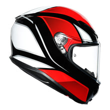 AGV K6 Hyphen Black Red White Full Face Helmet