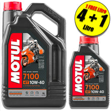 Motul 7100 10w40 4T 4L + 1L Free