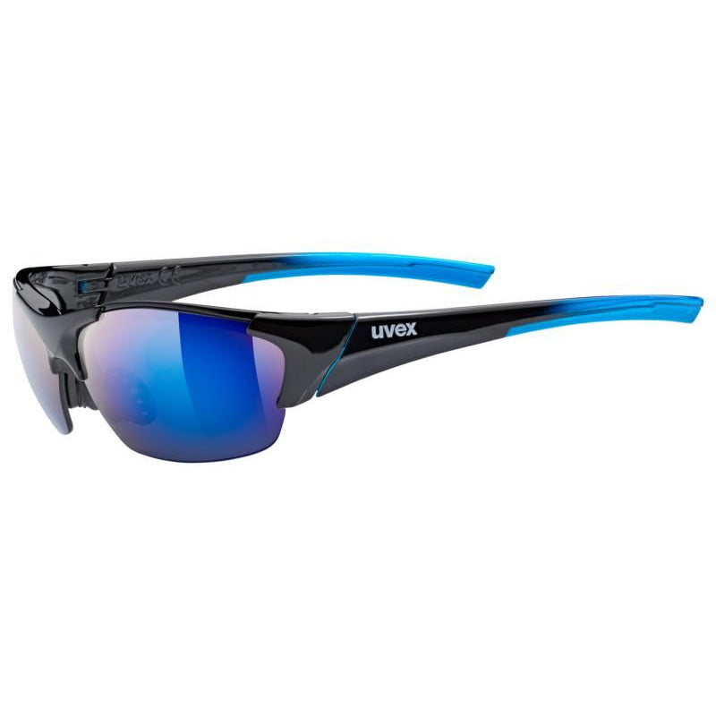 Uvex Blaze III Glasses Black Blue