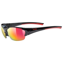 Uvex Blaze III Glasses Black Red