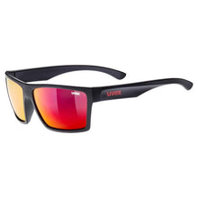 Uvex LGL 29 Glasses Black Red