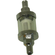 8mm Chrome and Glass Fuel Filter