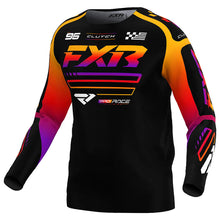 FXR Clutch Motocross Jersey 25 Black Spectrum