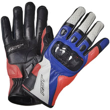RST Stunt 3 CE Mens Gloves Red Blue White