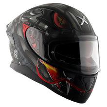 Axor Apex Venomous Black Grey Matt Full Face Helmet