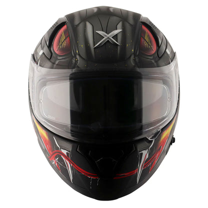 Axor Apex Venomous Black Grey Matt Full Face Helmet