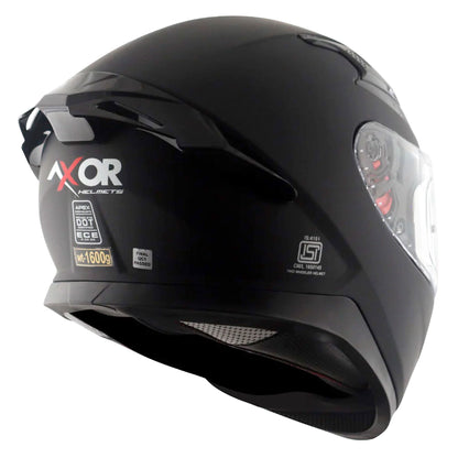 Axor Apex Matt Black Full Face Helmet