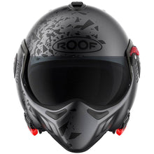 Roof RO5 Boxer Alpha Blackstar Mat Graphic Flip Front Helmet