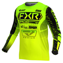 FXR Podium Motocross Jersey 25 Yellow Black